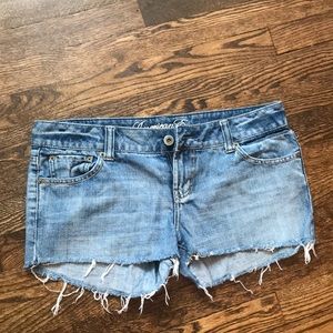 American eagle jean shorts